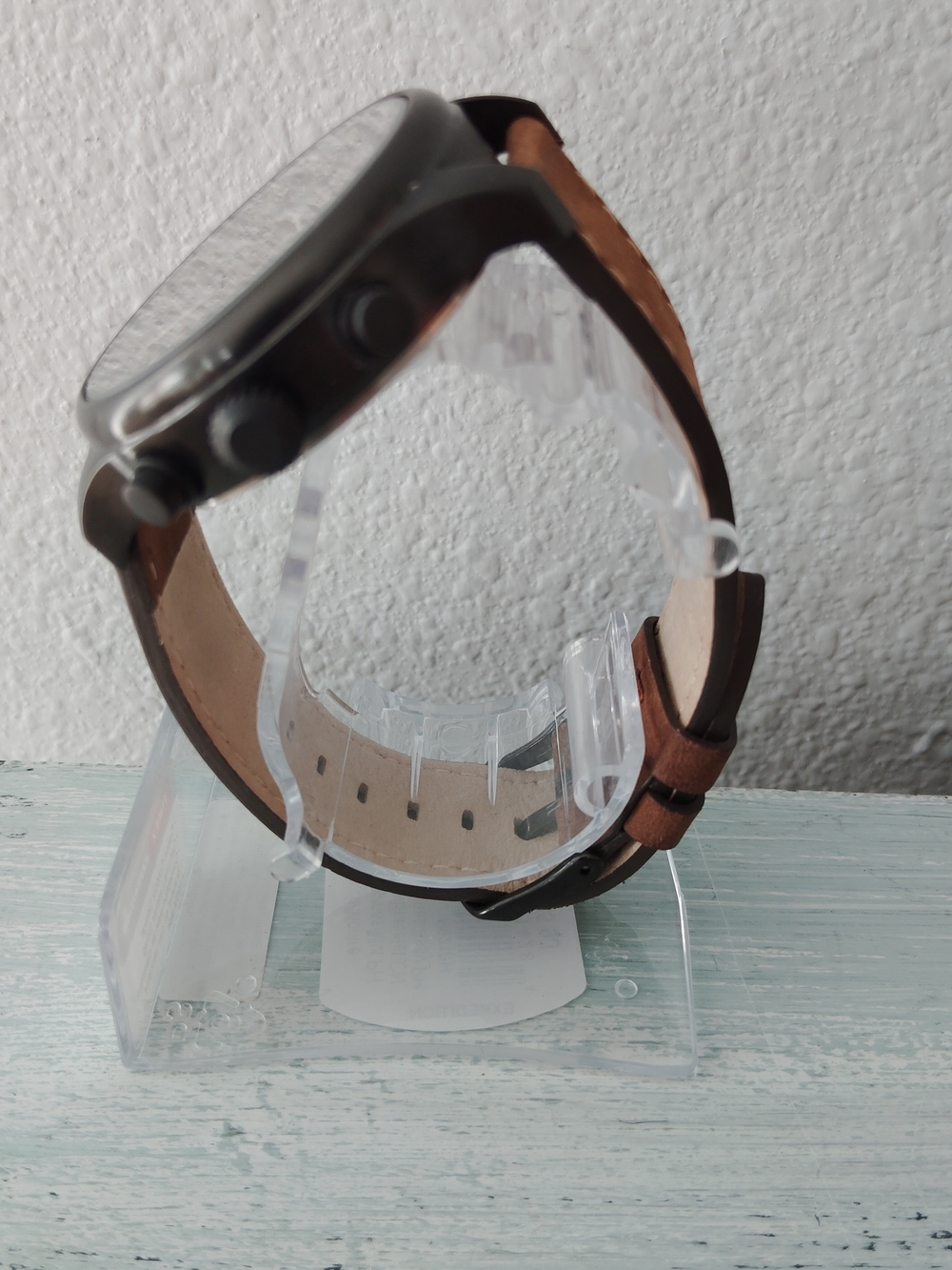 Timex Expedition Men's Brown Leather Strap Chronograph Military Field T49905 - Picture 5 of 8